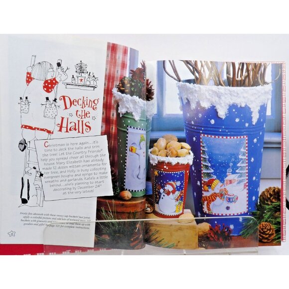 Gooseberry Patch Christmas Book Set of 3 Crafts,Recipes, Decor ©2000-2002 - Picture 4 of 13